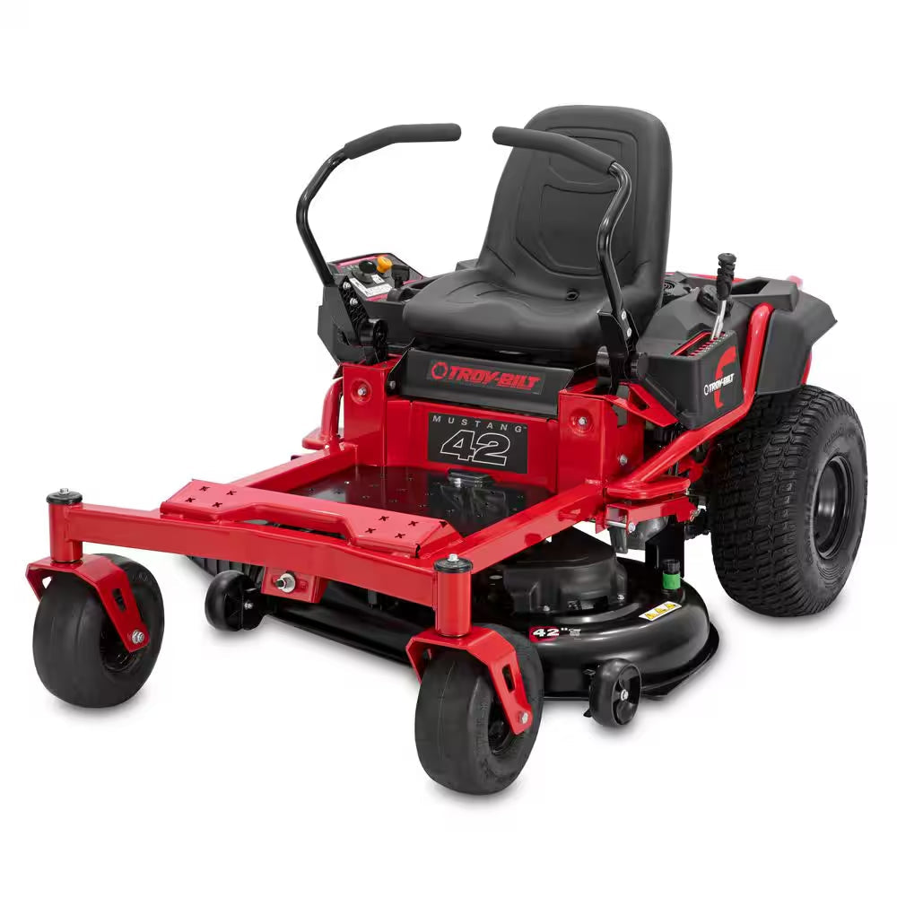 Mustang 42 In. 547Cc Single-Cylinder Engine Dual Hydrostatic Drive Gas Zero-Turn Riding Lawn Mower