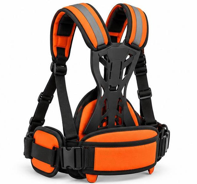 Adjustable Padded 5-Point Trimmer Harness Strap with Hip Protection Pad