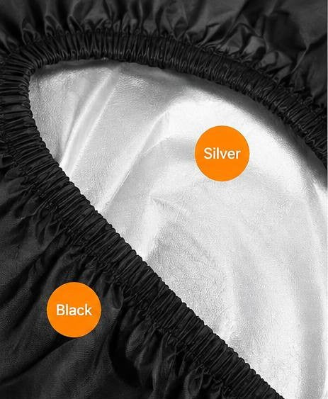 Universal Waterproof 420D Heavy Duty Riding Lawn Mower Cover (Up to 54"