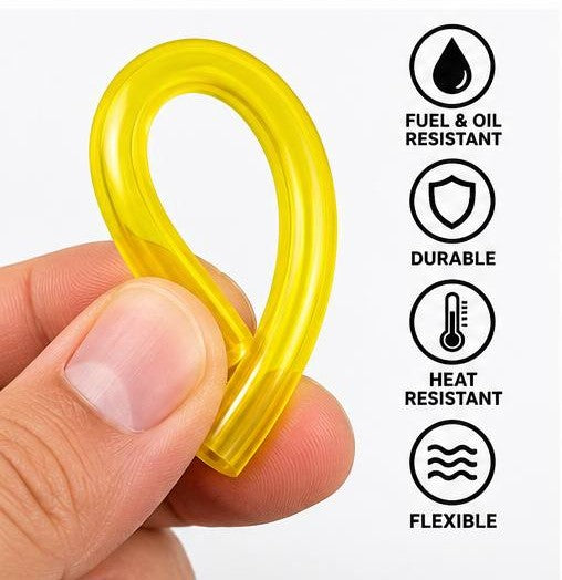 Universal 4-Size Petrol Fuel Line Hose Tubing Kit for Small 2-Cycle Engines