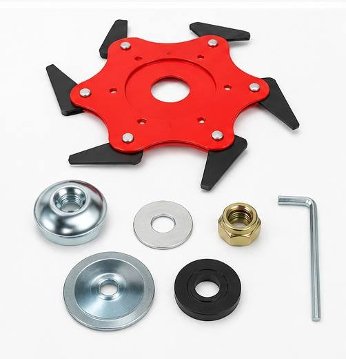 Universal 6-Blade Steel Razor Trimmer Replacement Head