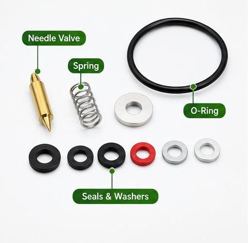 Universal Carburetor Overhaul Rebuild Gasket Kit for Small Gas Engines