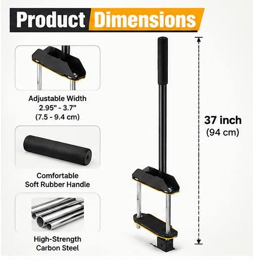 Zero Turn Mower Mount Assist Handle & Support Grab Bar