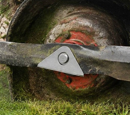 16-Inch Lawn Mower Deck Scraper & Cleaning Brush Tool