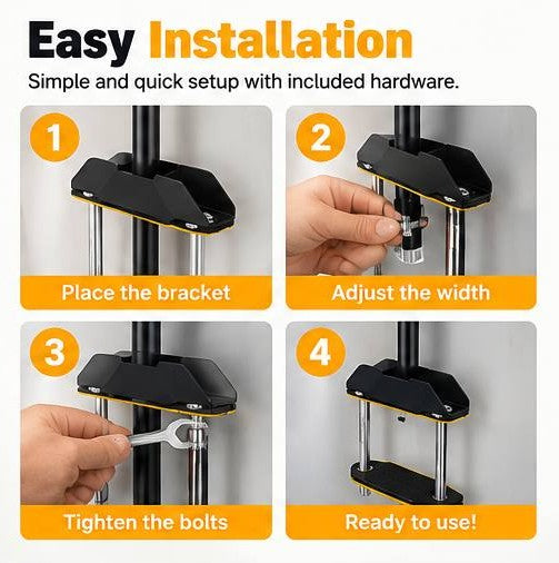 Zero Turn Mower Mount Assist Handle & Support Grab Bar