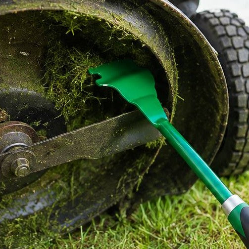 3-Piece Lawn Mower Deck Scraper & Cleaning Brush Tool Kit