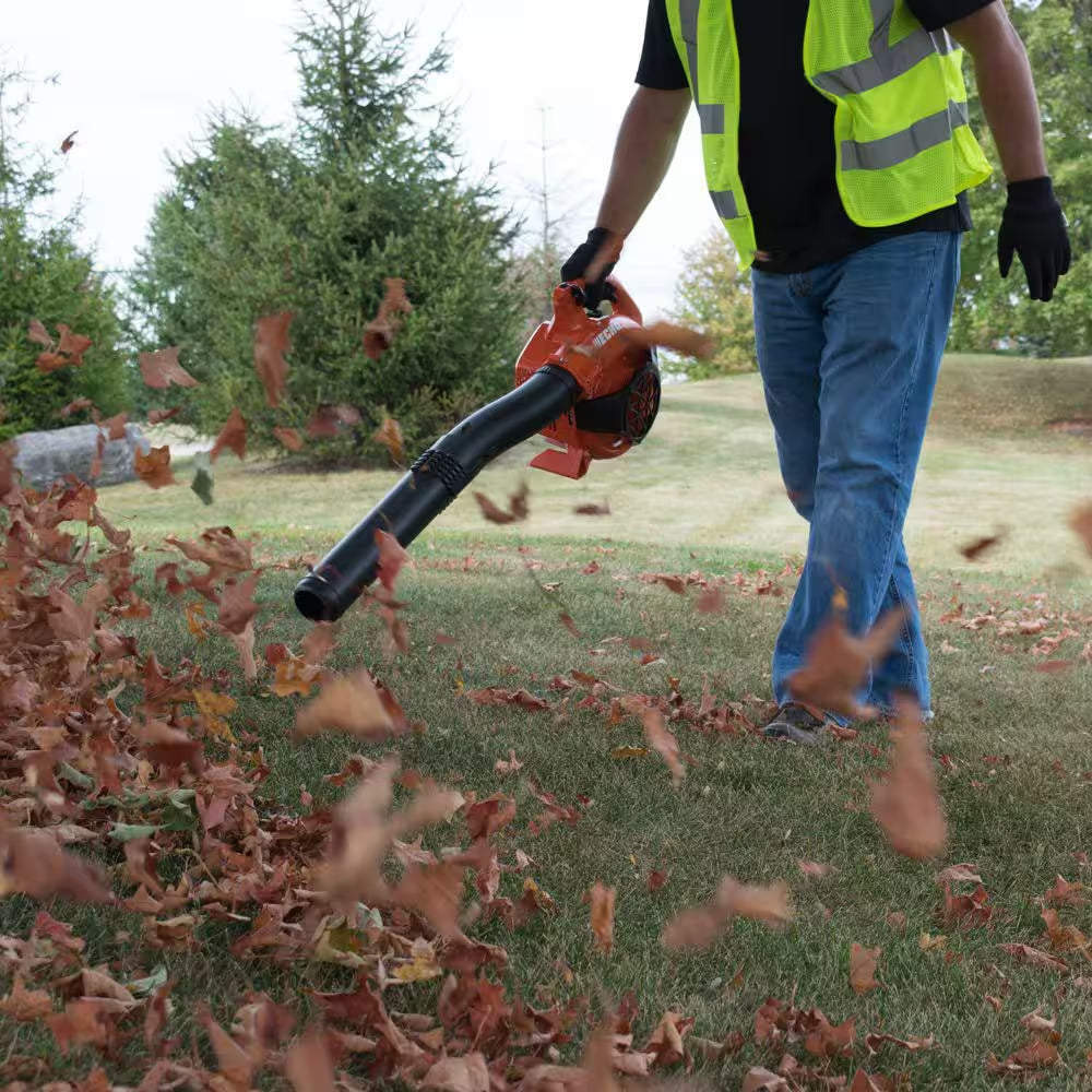 21 In. 190 Cc Briggs and Stratton Gas 3-In-1 Dual Blade RWD Self-Propelled Lawn Mower, 25.4 Cc Gas Handheld Blower Kit