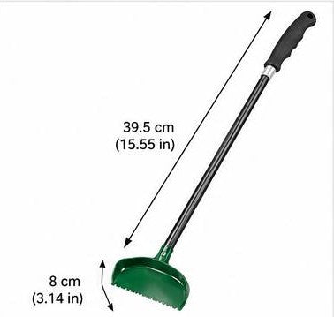 Ergonomic Mower Deck Scraper and Cleaning Tool