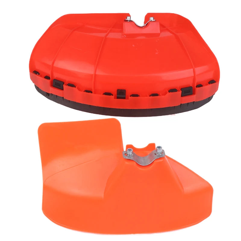 1PC Plastic Mower Grass Guard Tools Universal Brush Cutter Shield Mower Protection Baffle Petrol Brush Cutter Grass Accessories