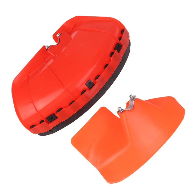 1PC Plastic Mower Grass Guard Tools Universal Brush Cutter Shield Mower Protection Baffle Petrol Brush Cutter Grass Accessories